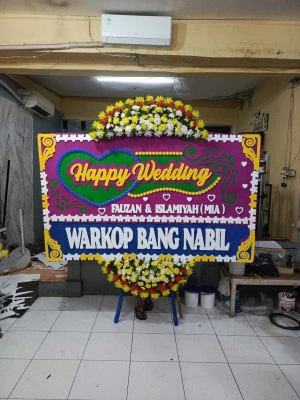 Papan Bunga di Kawasan Merak Cilegon